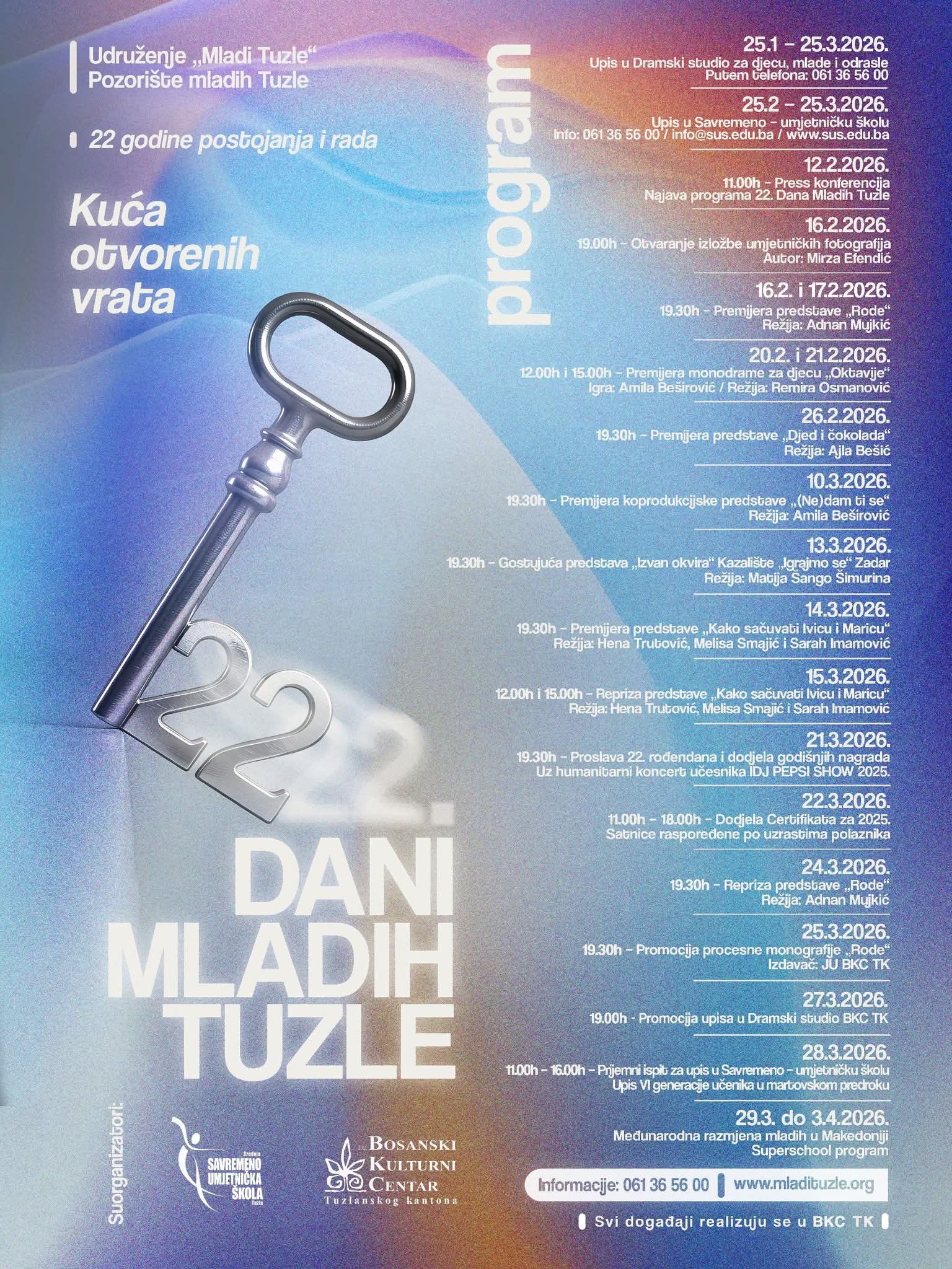 Manifestacijom "Dani Mladih Tuzle" započeli – dani mladih u Tuzli 